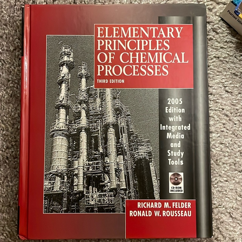Elementary Principles of Chemical Processes Third Edition
